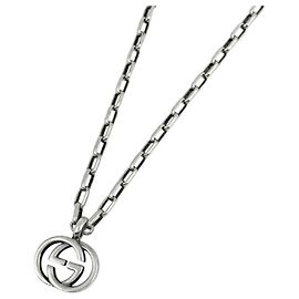 Collar Gucci Interlocking G en Plata 925