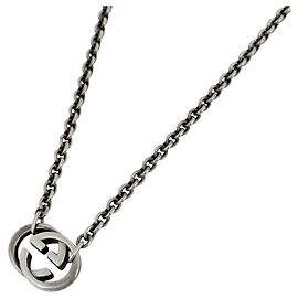Collar Gucci de Plata 925 con logotipo GG