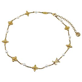 Collar Louis Vuitton Louisa en chapado en oro