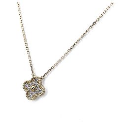 Collana Pendente Vintage Alhambra Diamanti Van Cleef & Arpels