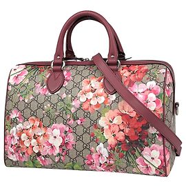 Borsa 2-Way Gucci GG Blooms in Beige Pink