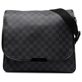 Louis Vuitton Black Damier Graphite Daniel MM