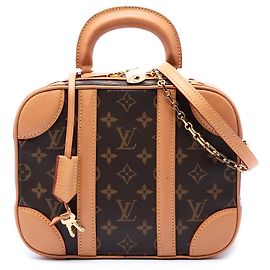 Louis Vuitton Brown Monogram Valisette PM