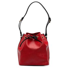 Louis Vuitton Red Epi Petit Bicolor Noe