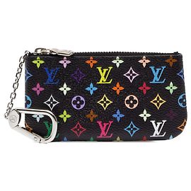 Louis Vuitton Porta chiavi Takashi Murakami Monogram Multicolore Nero