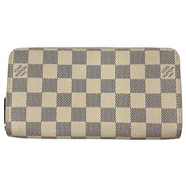 Portafoglio Zippy Louis Vuitton in Damier Azur