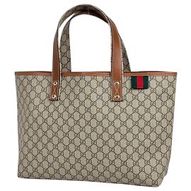 Gucci Sherry Line GG Tote Bag beige Canvas und Leder