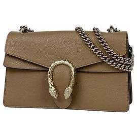 Bolso de hombro de piel Gucci Dionysus