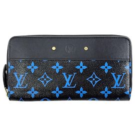Portafoglio Zippy Louis Vuitton in Blue Monogram