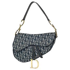 Borsa Saddle Christian Dior Navy
