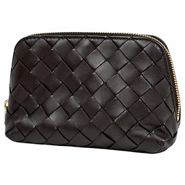 Bolso de mano de piel Intrecciato Bottega Veneta
