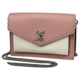Louis Vuitton Pochette Lockme Chain Shoulder Bag