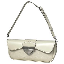 Louis Vuitton Pochette Montaigne Schultertasche aus Epi-Leder