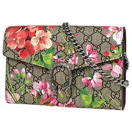 Borsa a tracolla 2-Way Gucci Dionysus GG Blooms