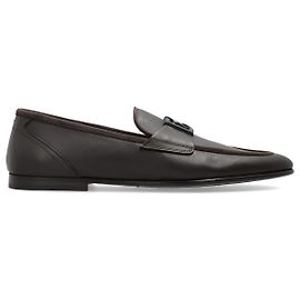 Dolce & Gabbana Leather Loafers Brown
