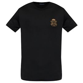 Dolce & Gabbana T-shirt com patch de logótipo