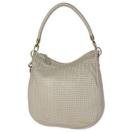 Borsa a tracolla Christian Dior in pelle grigiastra