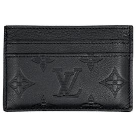 Louis Vuitton Monogram Shadow Double Business Card Holder