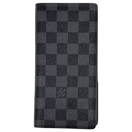 Portafoglio Louis Vuitton Black Damier Graphite Bi-Fold