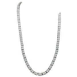 Collana Swarovski Matrix Tennis Placcato Rodio