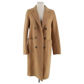 Casaco de lã Tommy Hilfiger camel