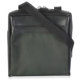 Borsa Messenger Louis Vuitton Epicea Black Taiga Canvas Sayan
