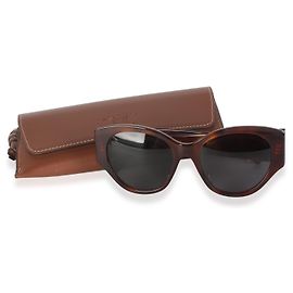 Céline Occhiali da sole Celine Brown Acetate Triomphe Maxi Logo