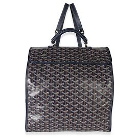 Zaino Goyard Saint Léger in tela Goyardine Navy