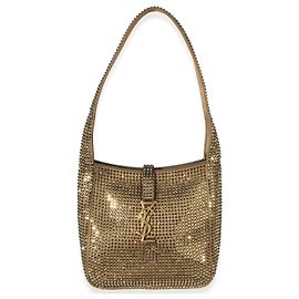 Autre Marque Saint Laurent Astres Satin Crystal Baby Le 5 A 7 Supple Hobo
