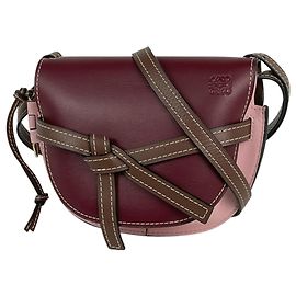Borsa a tracolla in pelle Loewe Gate Small Anagram