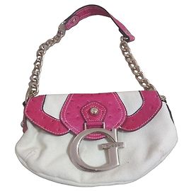 Borsa Guess Y2K in pelle di struzzo
