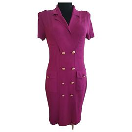 Vestido de punto Luisa Spagnoli Magenta
