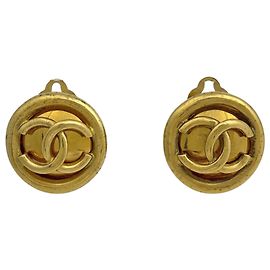Orecchini a clip Chanel Gold