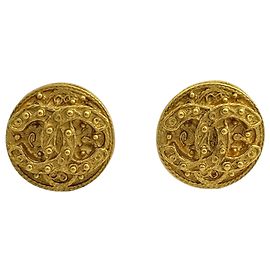Orecchini a clip Chanel placcati oro