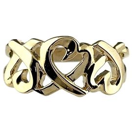 Autre Marque Anello a Fascia Tiffany & Co. Loving Heart in Oro Giallo
