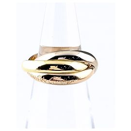 Anello Cartier Trinity in oro rosa bianco e giallo 18K