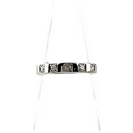 Bulgari Anello Bvlgari Marry Me in platino con 5 diamanti