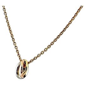 Cartier Baby Trinity YG Yellow Gold Anhänger Halskette