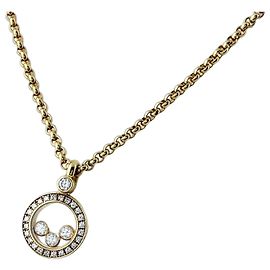 Colgante Chopard Happy Diamonds en oro amarillo