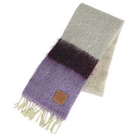 Sciarpa in lana mohair multicolore Loewe