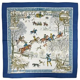 Hermès Foulard Hermes Carre 90 L’HIVER