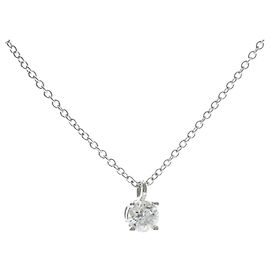 Autre Marque Collana Solitario di Diamanti Tiffany