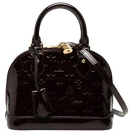 Louis Vuitton Purple Monogram Vernis Alma BB