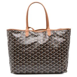 Goyard Black Goyardine Saint Louis PM