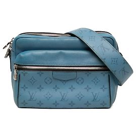 Louis Vuitton Blue Monogram Taigarama Outdoor Messenger