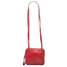 Borsa a tracolla LOEWE Anagram in nappa rossa
