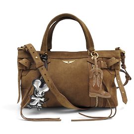 NUOVA BORSA A MANO ZADIG & VOLTAIRE MADISON SMALL + 2 CHARMS BORSA A TRACCOLLA