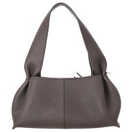 Polène Borsa a tracolla Polene Numéro Number Nine East West in pelle di vitello marrone