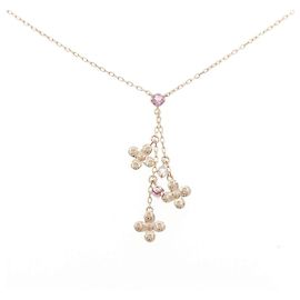 Autre Marque Collana Tourmaline Fiore Au750