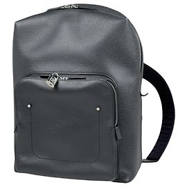 Zaino Louis Vuitton Grigori in pelle Taiga Ardoise